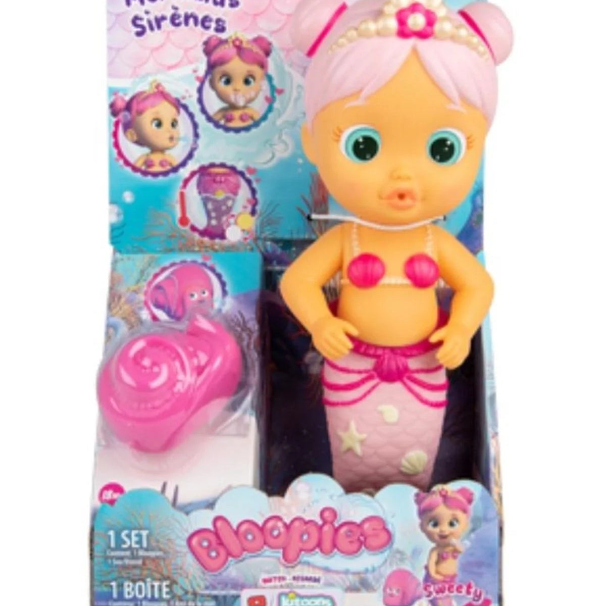 Bloopies Denizkızı Bebek W1- 91726 - Sweety | Toysall