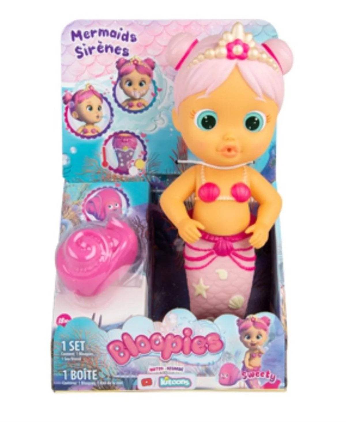 Bloopies Denizkızı Bebek W1- 91726 - Sweety | Toysall