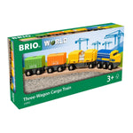 Brio 3 Vagonlu Oyuncak Kargo Treni 33982 | Toysall