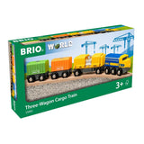 Brio 3 Vagonlu Oyuncak Kargo Treni 33982