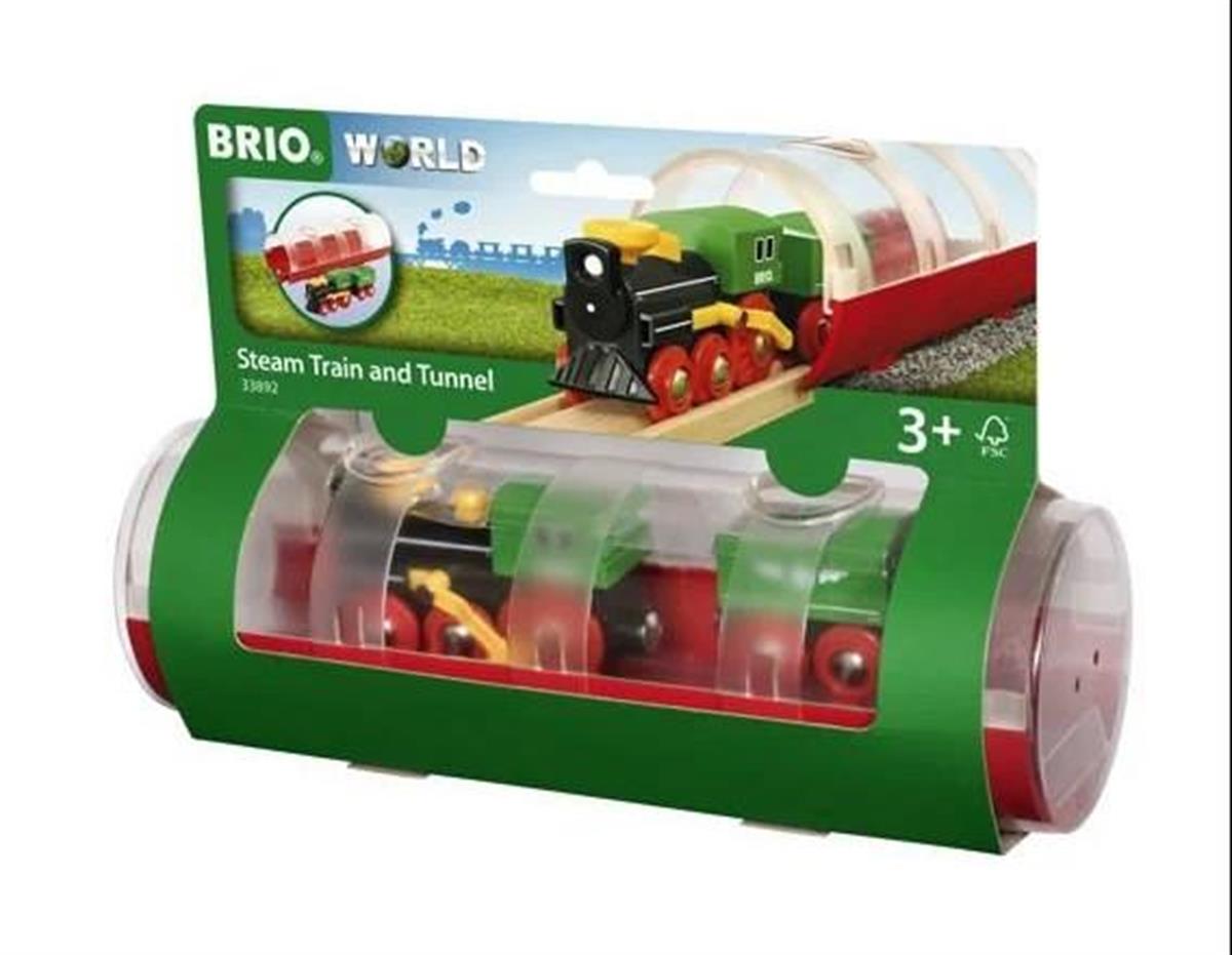 Brio Buharlı Tren ve Tünel 33892 | Toysall