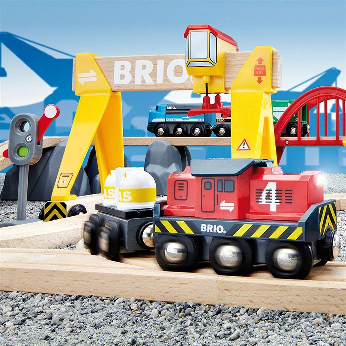 Brio Delüks Kargo Tren Yolu Seti 33097 | Toysall