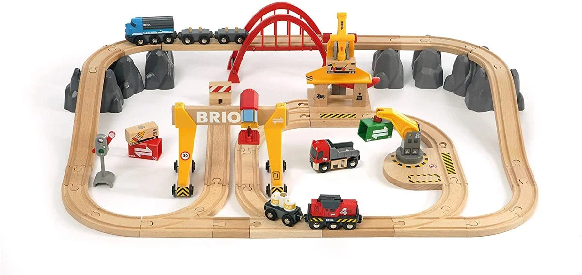 Brio Delüks Kargo Tren Yolu Seti 33097 | Toysall