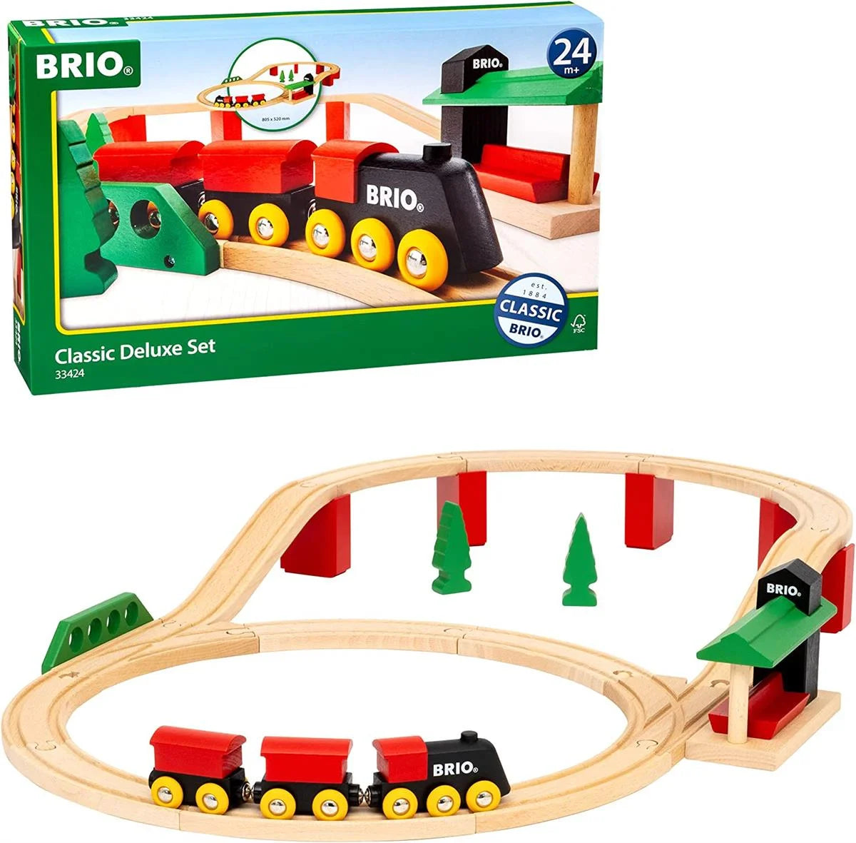 Brio Delüks Klasik Set 33424 | Toysall