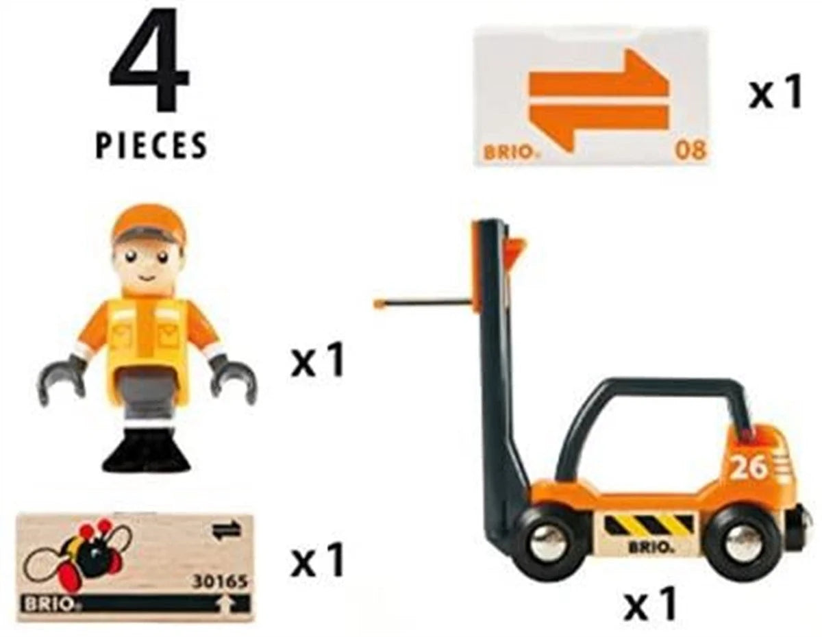 Brio Forklift 33573 | Toysall