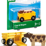 Brio İnek ve Vagon 33406
