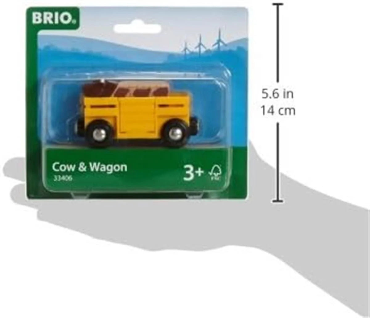 Brio İnek ve Vagon 33406 | Toysall