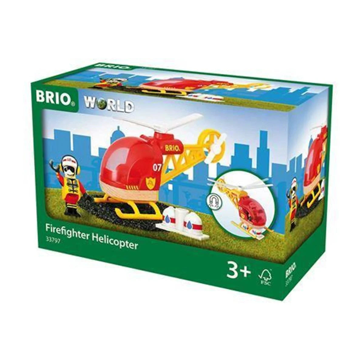 Brio İtfaiye Helikopteri 33797 | Toysall