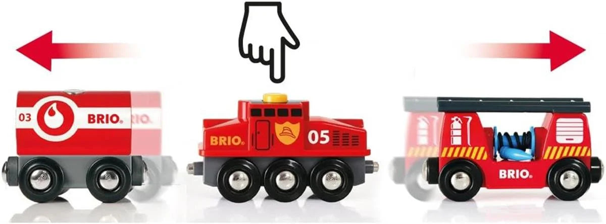 Brio İtfaiye Treni 33844 | Toysall