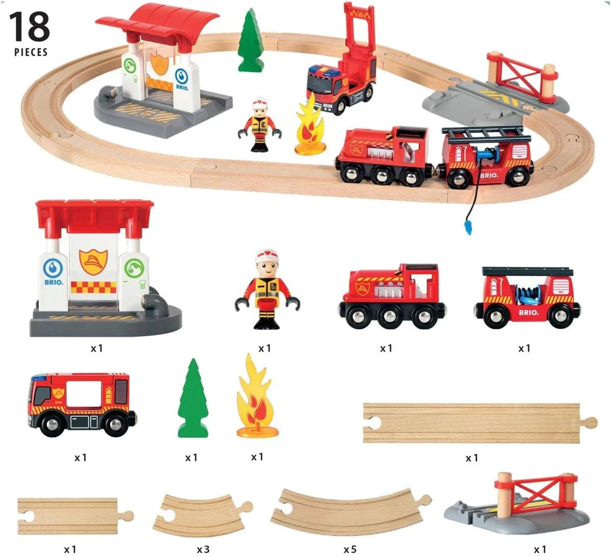 Brio İtfaiyeci Seti 33815 | Toysall