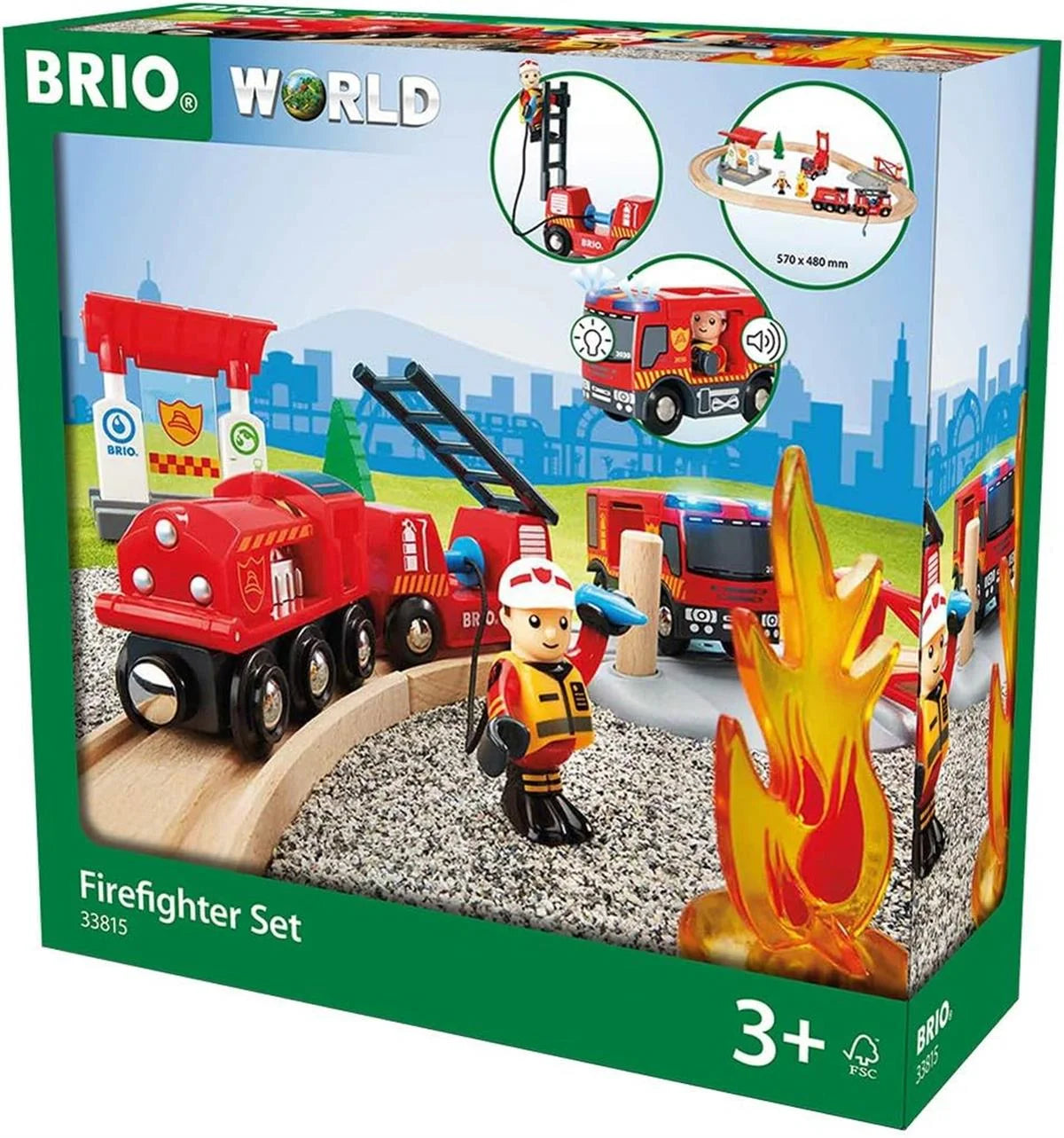 Brio İtfaiyeci Seti 33815 | Toysall