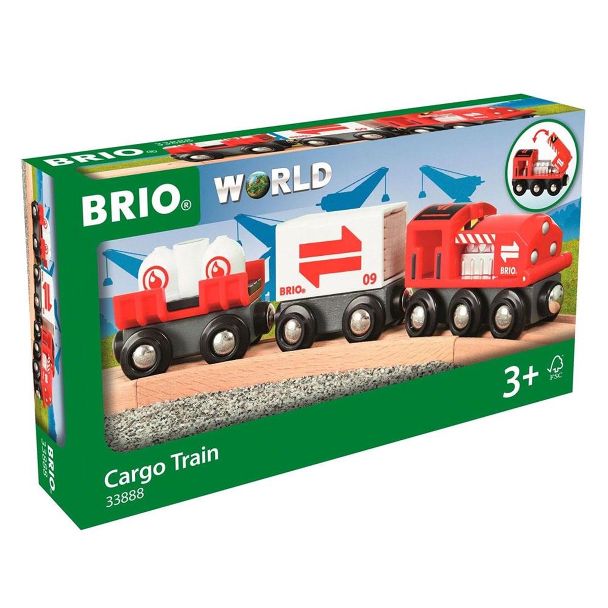 Brio Kargo Treni 33888 | Toysall