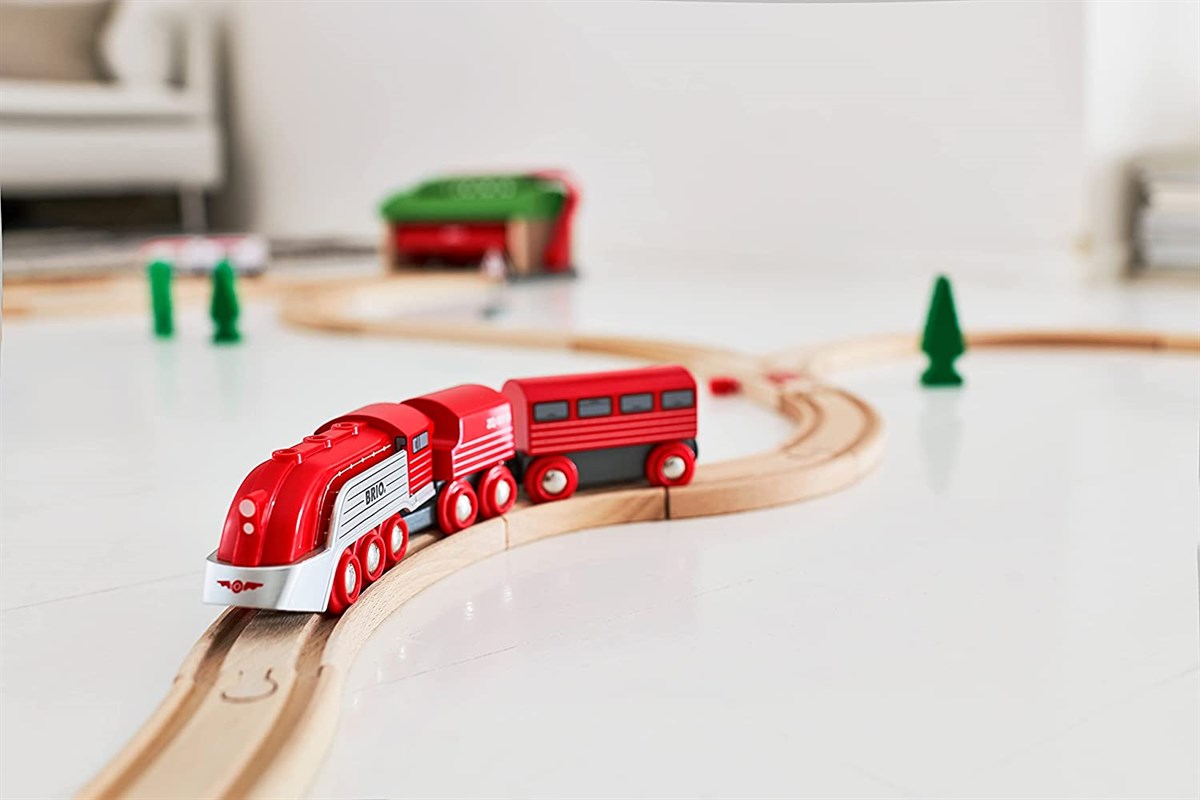 Brio Kırmızı Buharlı Tren 33557 | Toysall