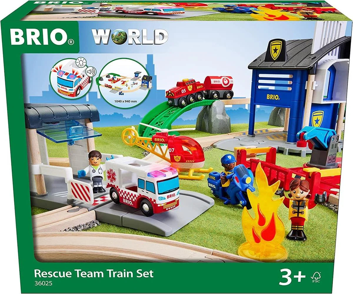 Brio Kurtarma Ekibi Tren Seti 36025 | Toysall