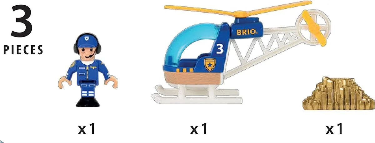 Brio Polis Helikopteri 33828 | Toysall