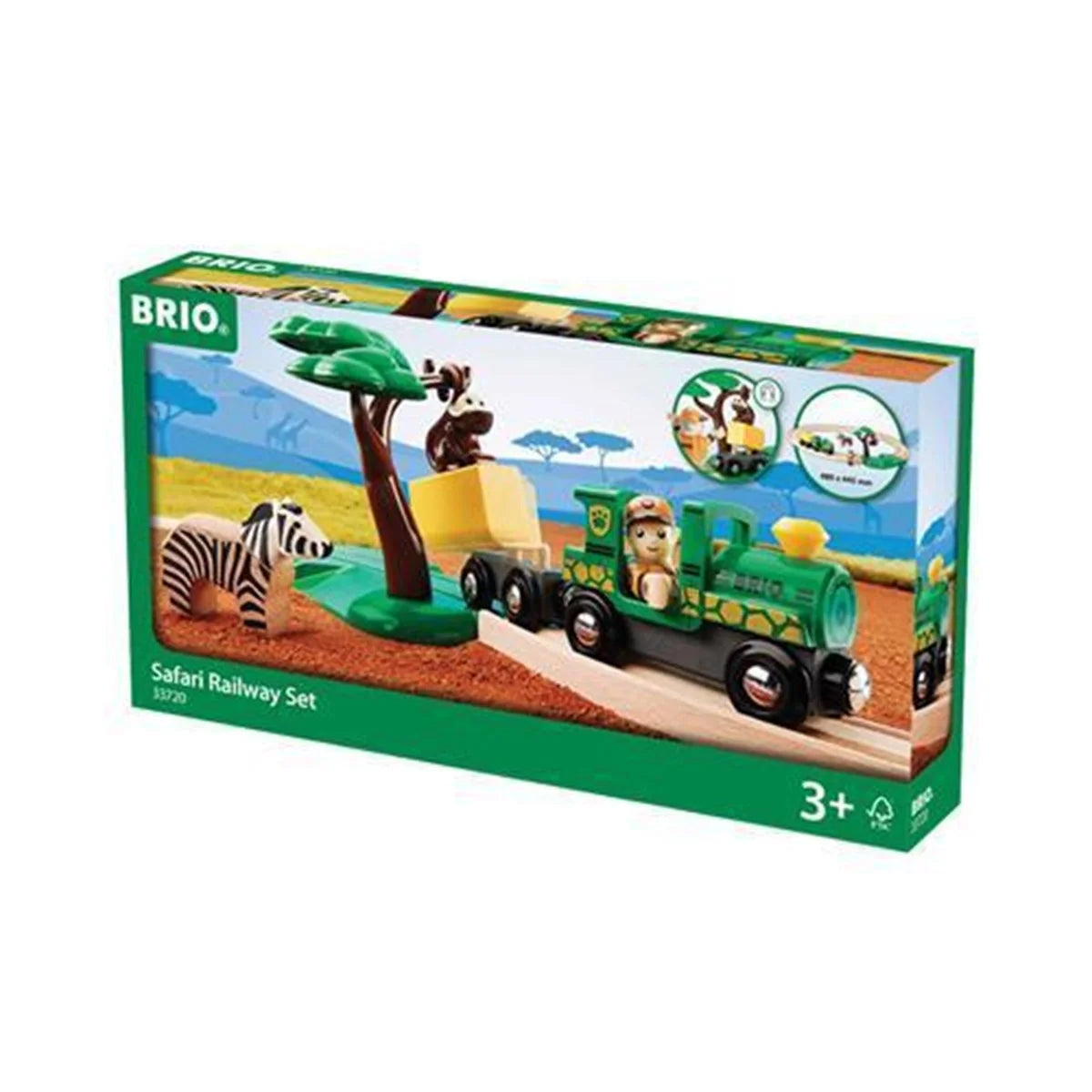 Brio Safari Demiryolu Seti 33720 | Toysall