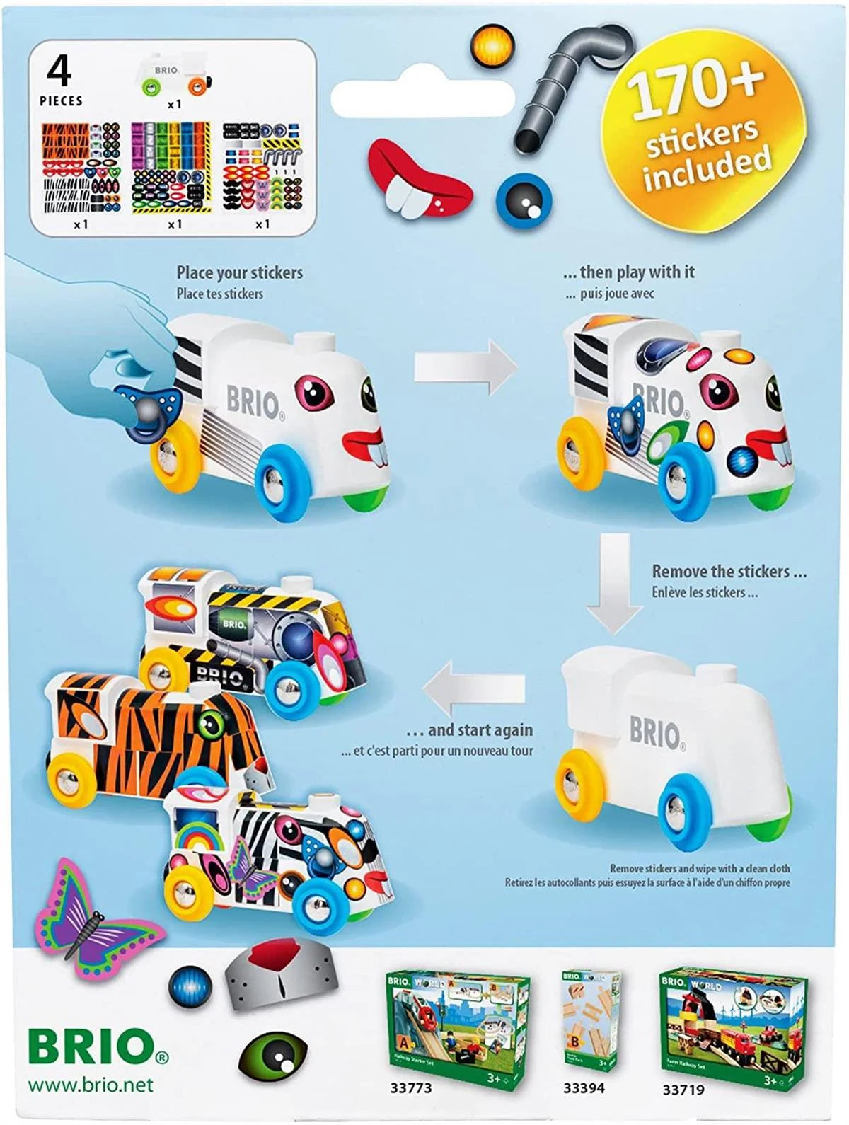 Brio Stickerlı Tren 33979 | Toysall