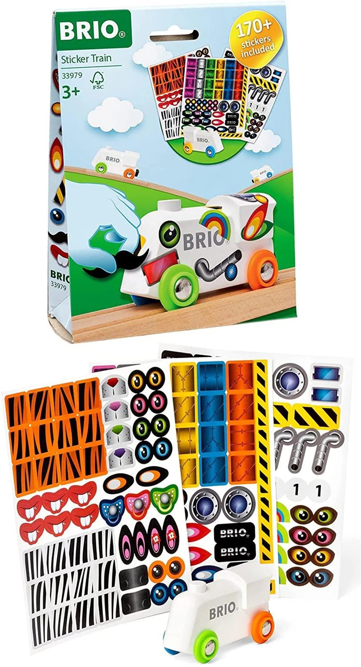 Brio Stickerlı Tren 33979 | Toysall