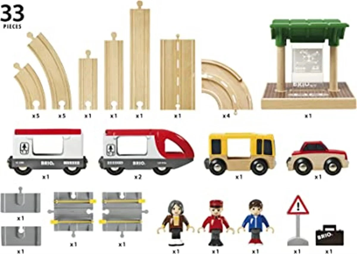 Brio Tren ve Kara Yolu Seyahat Seti 33209 | Toysall