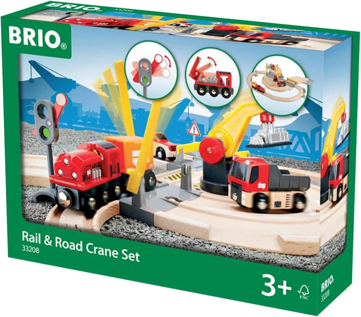 Brio Tren ve Kara Yolu Yükleme Seti 33208 | Toysall