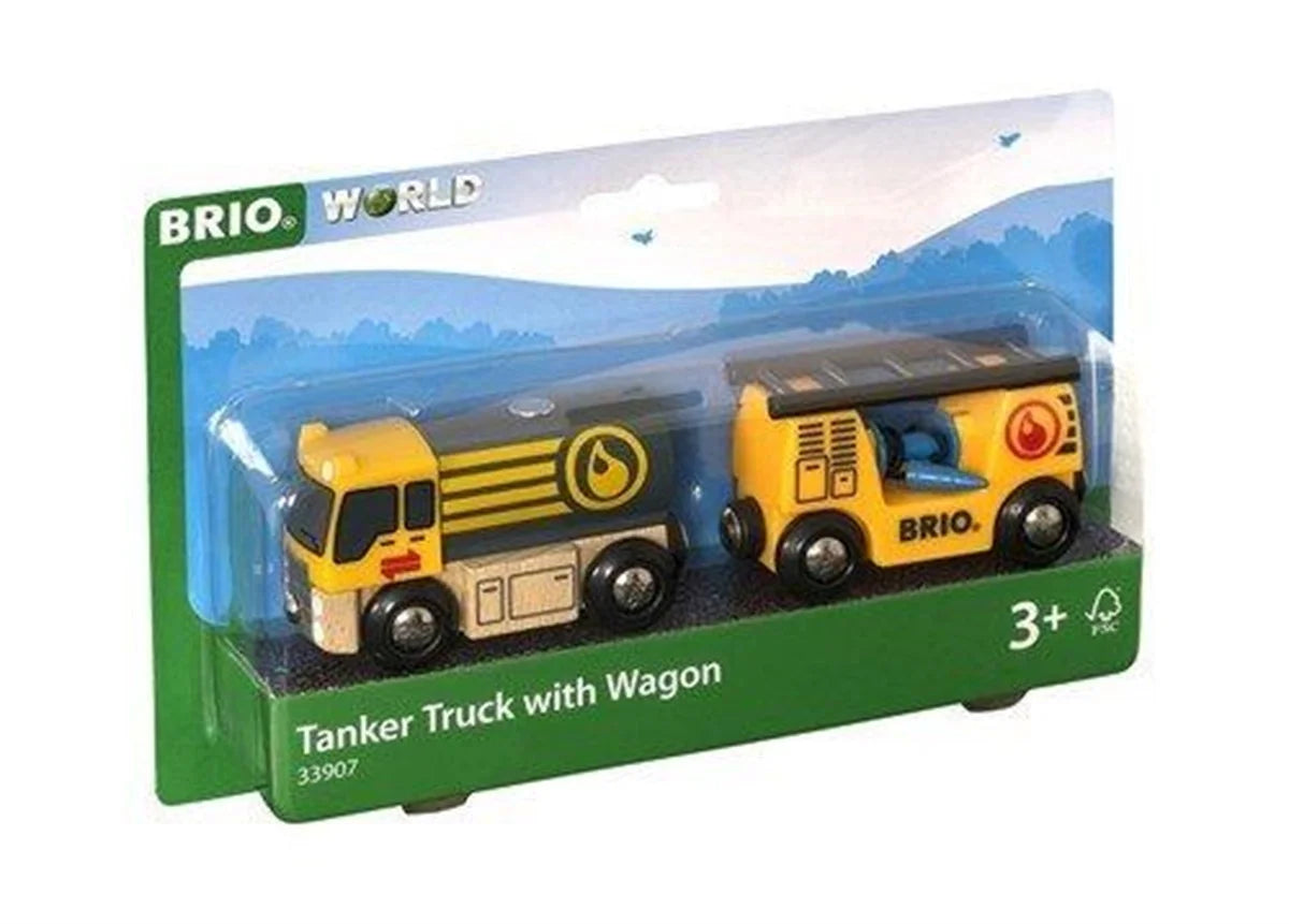 Brio Vagonlu Tanker Kamyonu 33907 | Toysall