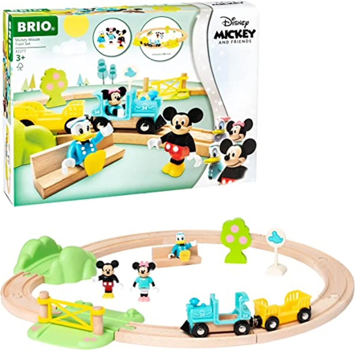 Brio Walt Disney Mickey Mouse Tren Seti 32277 | Toysall