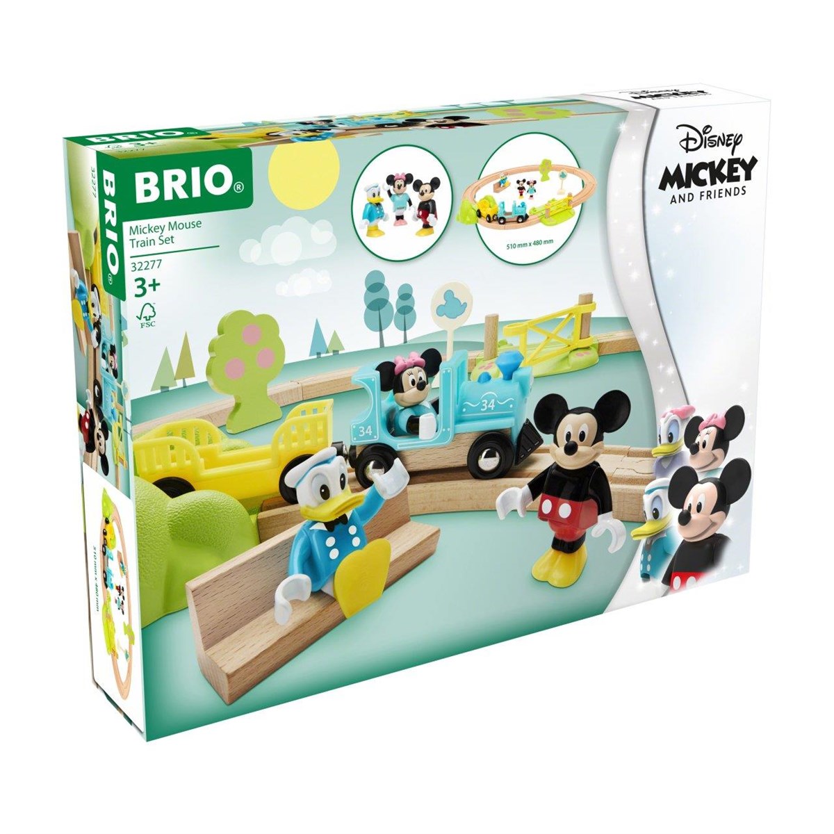 Brio Walt Disney Mickey Mouse Tren Seti 32277 | Toysall