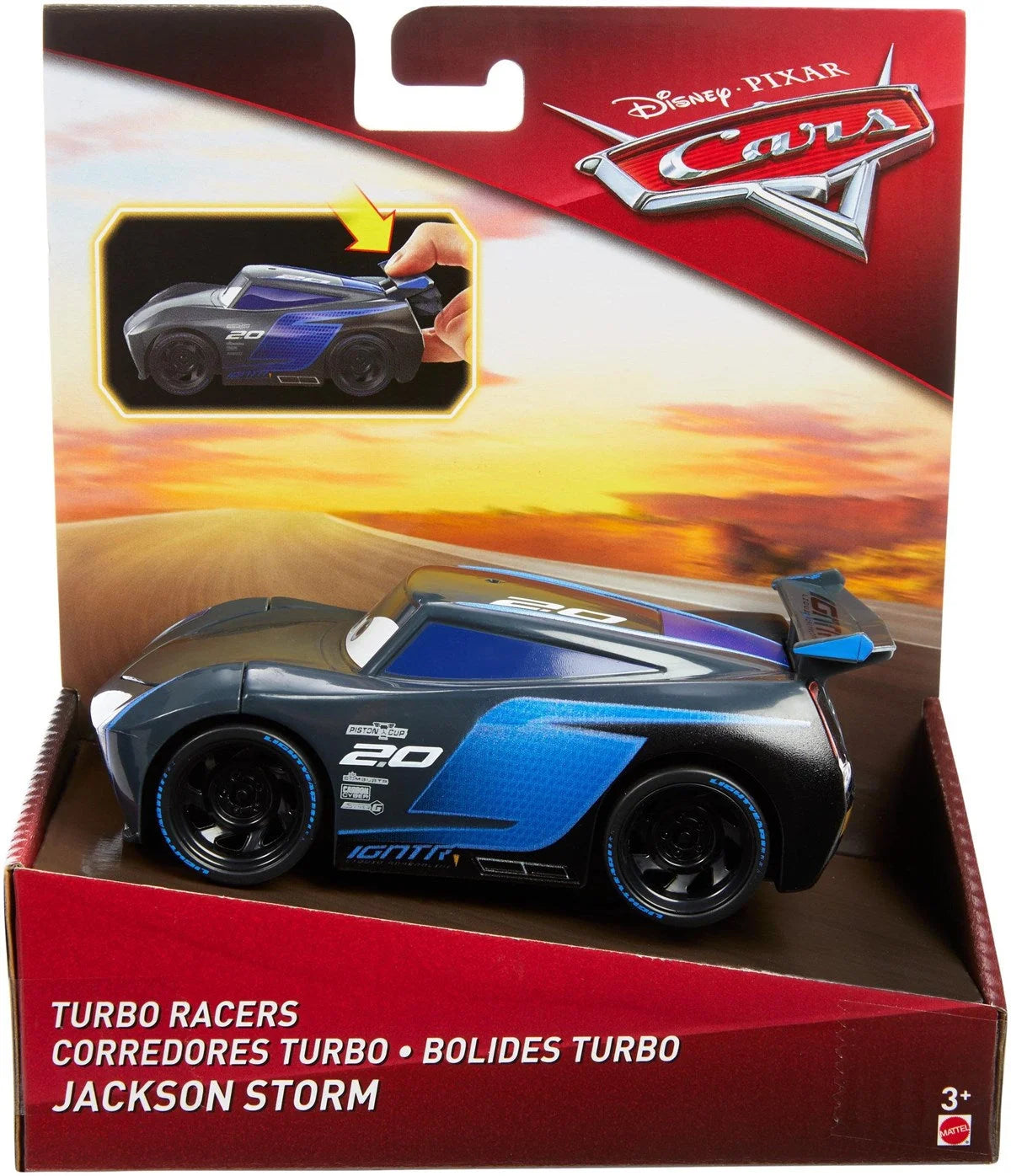 Cars Çek Bırak Araçlar - Turbo Racers Jackson Storm FYX39-FYX41 | Toysall