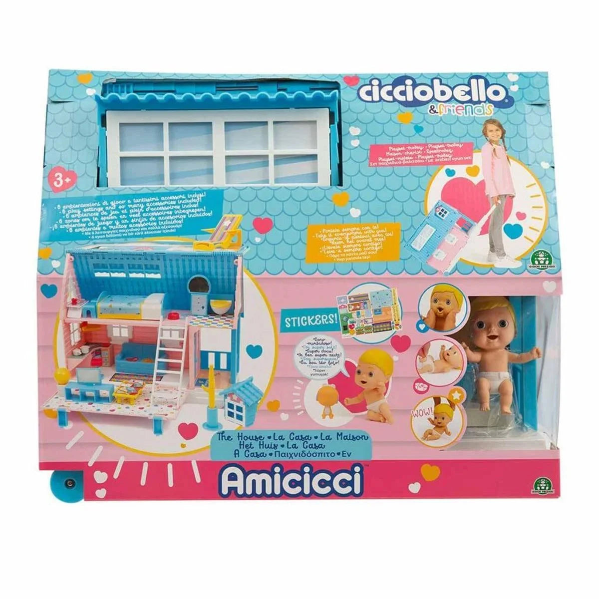 Cicciobello ve Arkadaşları Ev Oyun Seti CC012000 | Toysall