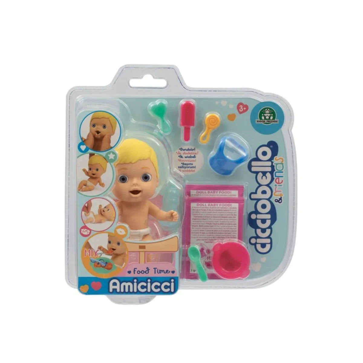 Cicciobello ve Arkadaşları Yemek Seti -  Cicciobello CC001000 | Toysall