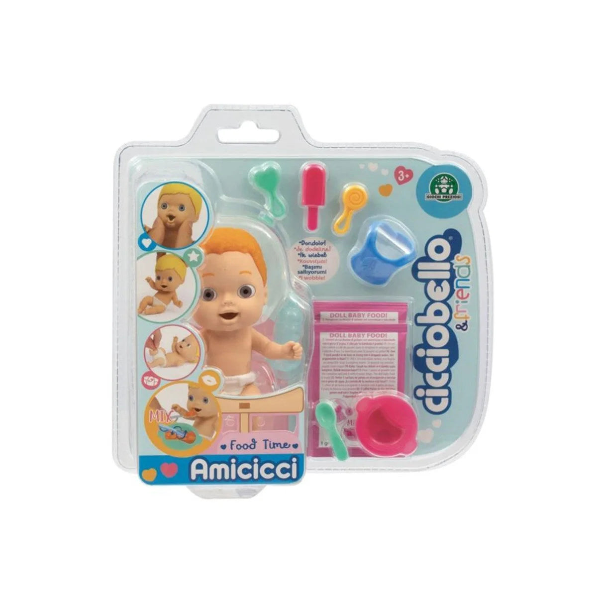 Cicciobello ve Arkadaşları Yemek Seti -  Cicciocarl CC001000 | Toysall