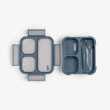 Citron Çatal ve Kaşıklı Bento Beslenme Kutusu Seti - Dusty Blue 1061992