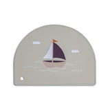 Citron Silicone Placemat Semi Circle Mama Altlığı  - Vehicles 1286357