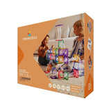Cleverclixx Ball Run Clever Pack Manyetik Bloklar, Pastel 110 Parça