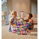 Cleverclixx Ball Run Clever Pack Manyetik Bloklar, Pastel 110 Parça