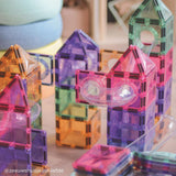 Cleverclixx Ball Run Clever Pack Manyetik Bloklar, Pastel 110 Parça