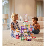 Cleverclixx Ball Run Clever Pack Manyetik Bloklar, Pastel 110 Parça