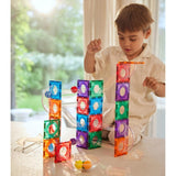 Cleverclixx Ball Run Compact Pack Manyetik Bloklar , Intense 60 Parça