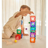 Cleverclixx Ball Run Compact Pack Manyetik Bloklar , Intense 60 Parça