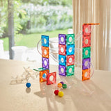 Cleverclixx Ball Run Compact Pack Manyetik Bloklar , Intense 60 Parça