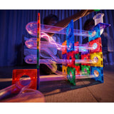Cleverclixx Ball Run Dazzling Lights Pack Manyetik Bloklar, Intense 100 Parça