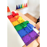 Cleverclixx Brick Tiles Pack Manyetik Bloklar, Intense 16 Parça