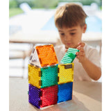 Cleverclixx Brick Tiles Pack Manyetik Bloklar, Intense 16 Parça