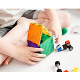 Cleverclixx Brick Tiles Pack Manyetik Bloklar, Intense 16 Parça