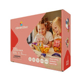 Cleverclixx Curved Pack Manyetik Bloklar, Pastel 34 Parça