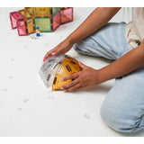 Cleverclixx Curved Pack Manyetik Bloklar, Pastel 34 Parça