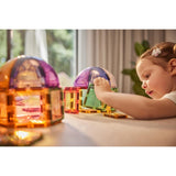 Cleverclixx Curved Pack Manyetik Bloklar, Pastel 34 Parça