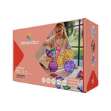 Cleverclixx Geo Pack Manyetik Bloklar, Pastel 45 Parça