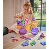 Cleverclixx Geo Pack Manyetik Bloklar, Pastel 45 Parça