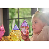 Cleverclixx Geo Pack Manyetik Bloklar, Pastel 45 Parça